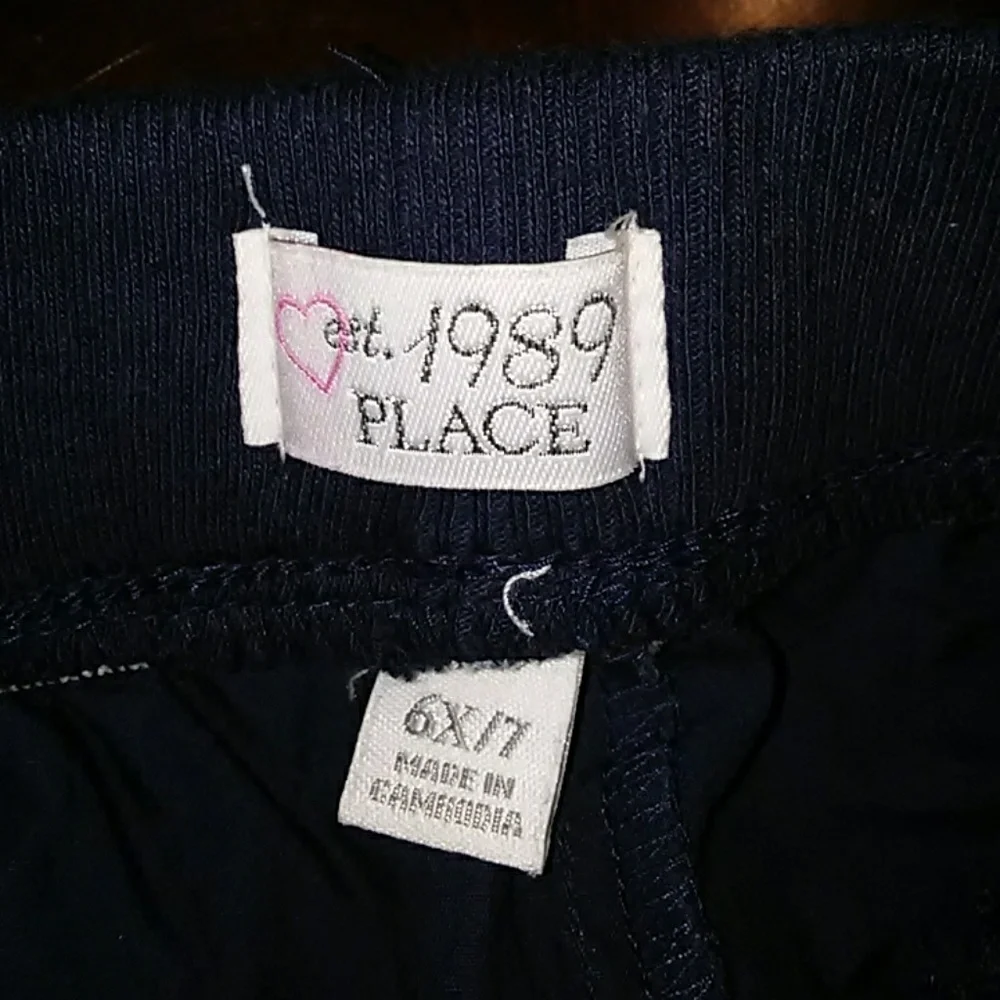 Girl's Navy Uniform Shorts